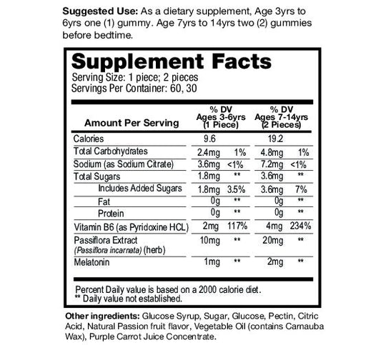 1 Life Science Kids Sleep Gummies