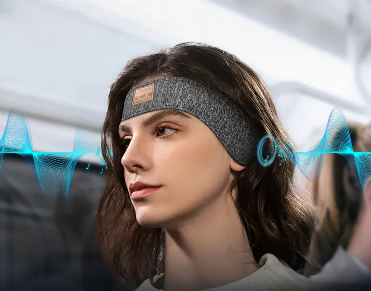 Super Soft Bluetooth Headband Sleep/Travel