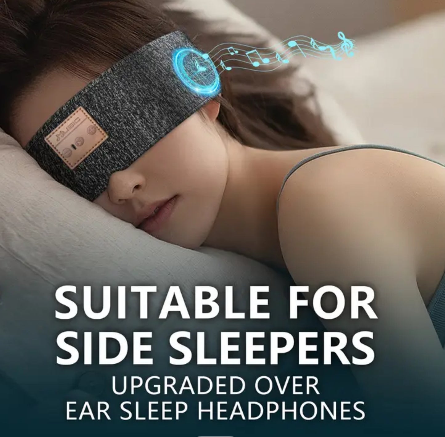 Super Soft Bluetooth Headband Sleep/Travel