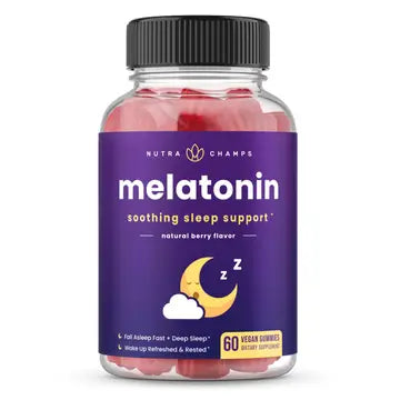 Melatonin Gummies For Kids & Adults | Natural Sleep Aid -Snooze Out Faster