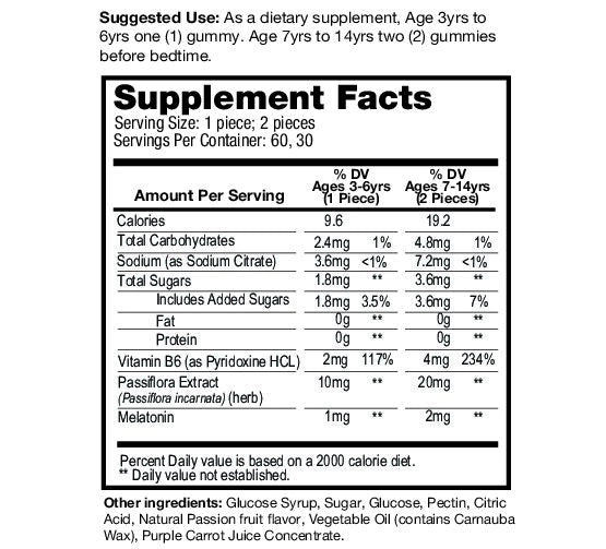 1 Life Science Kids Sleep Gummies