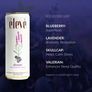 ‘Eleve Yummy Drink - Dream - Rest, Restore, Sleep 12 oz serving