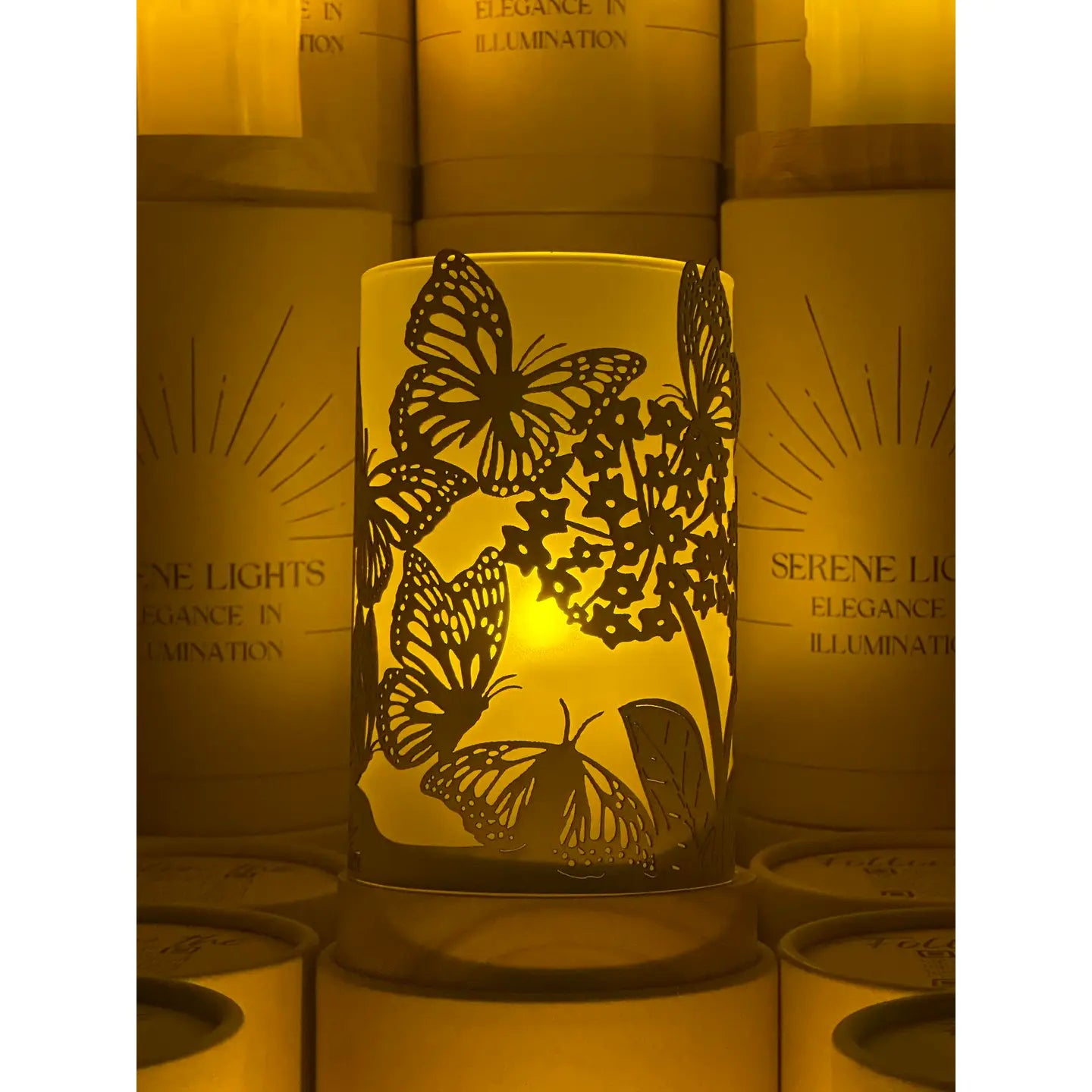 Serene Lights - Beautiful Butterfly