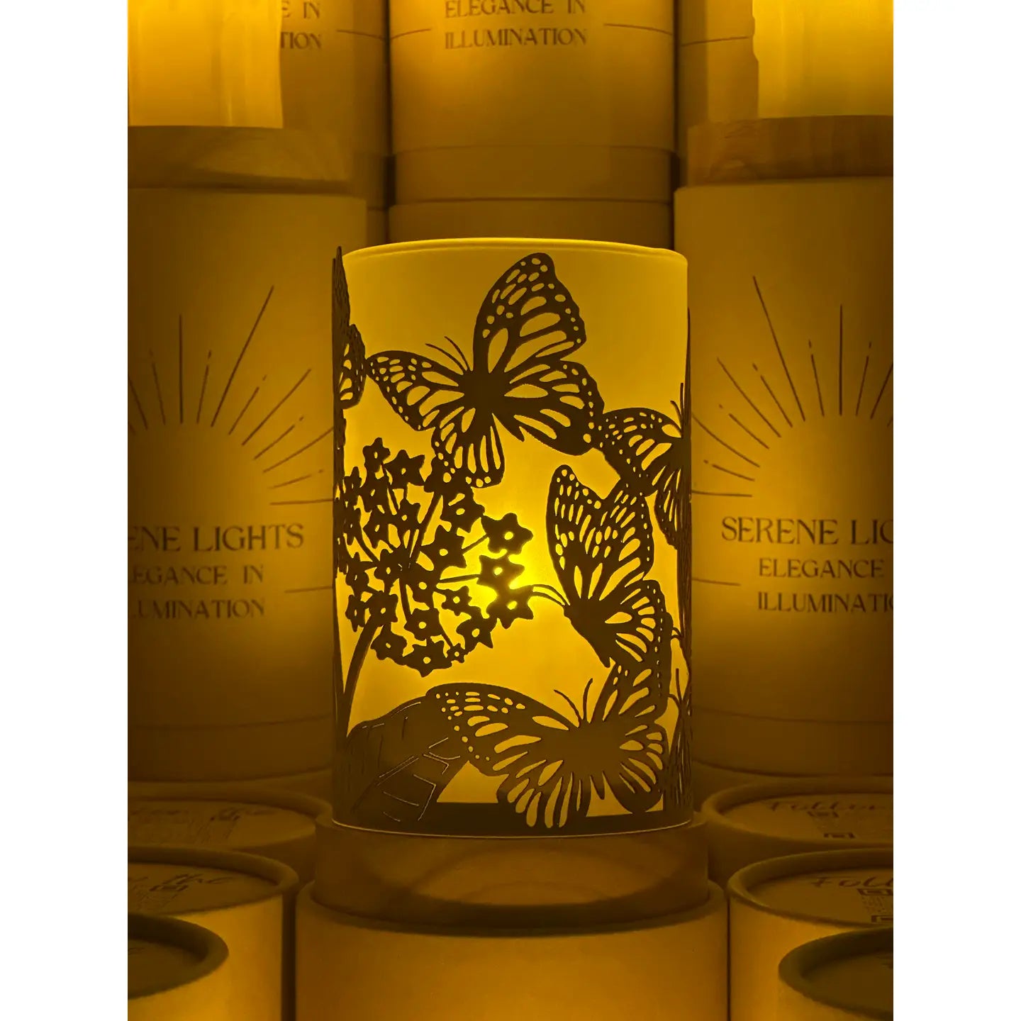 Serene Lights - Beautiful Butterfly