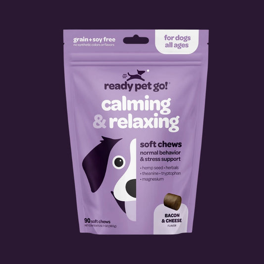 Ready to GO - Calming & Relaxing Dog Chews For Anxiety & Stress Relief